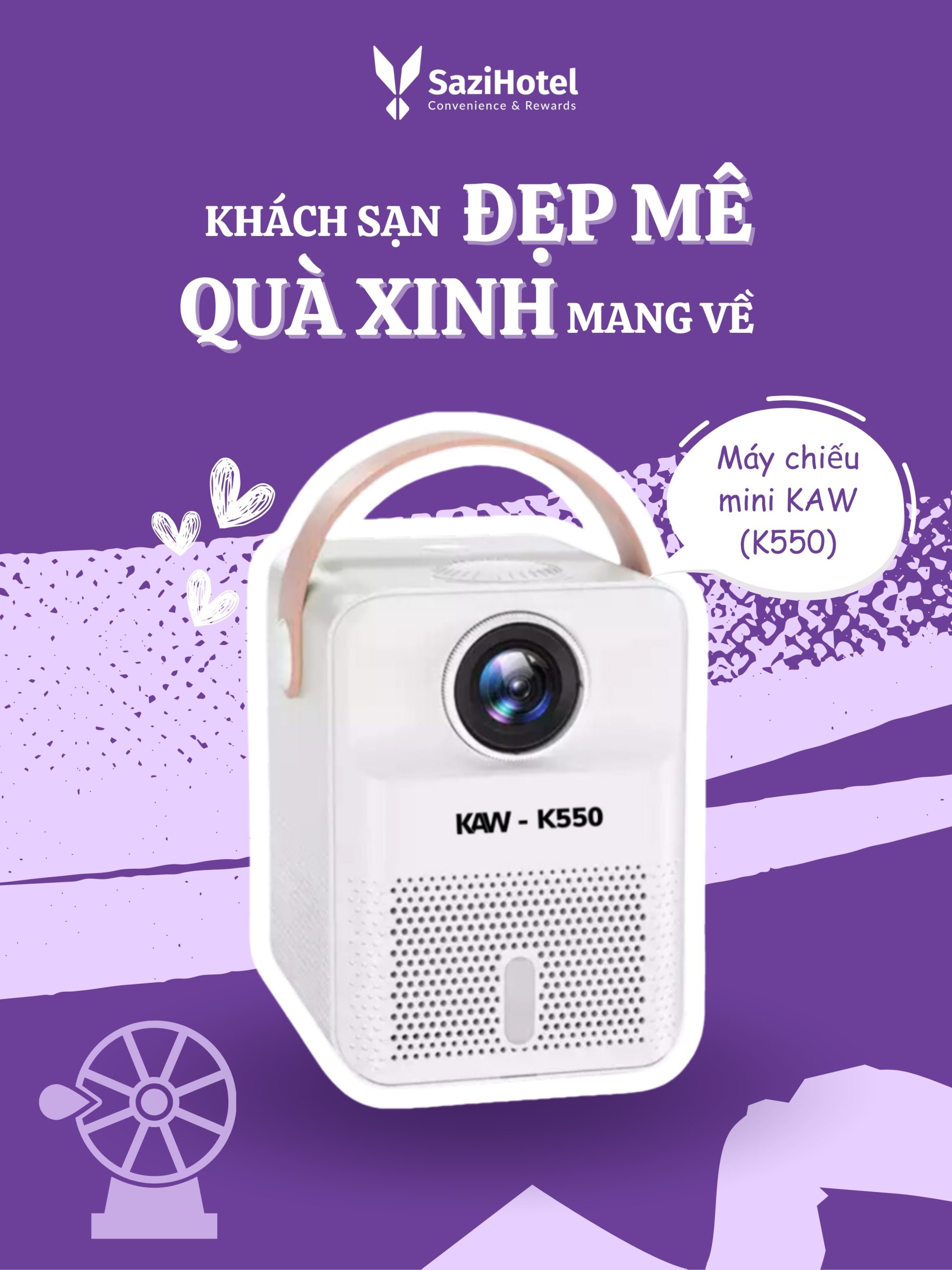 CHƯƠNG TRÌNH QUAY SỐ TRÚNG THƯỞNG MỖI THÁNG TẠI SAZI